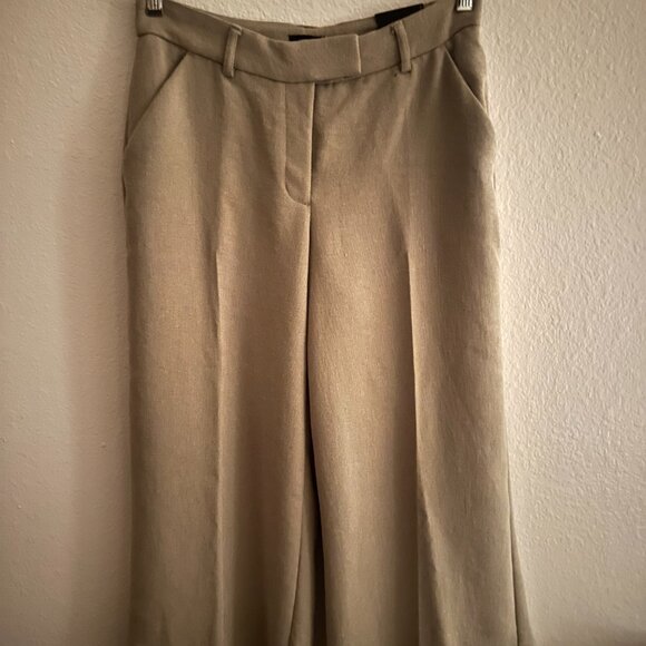 Editor Mid Rise Cropped Wide Leg Pant - Picture 3 of 4